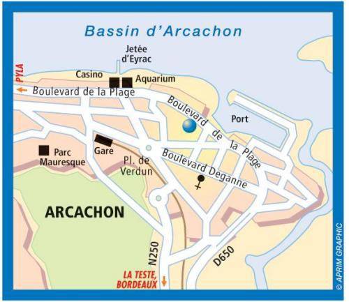 Arcantis Aquamarina Arcachon Exterior photo